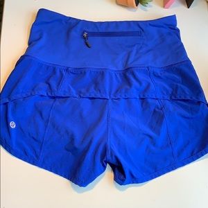 Lulu Lemon royal blue shorts